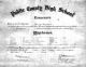 Beryl BLACK High School diploma